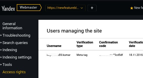 Now there will be open successfully verification page
