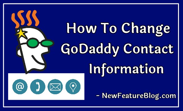 godaddy domain ke contact information ko change kaise kare