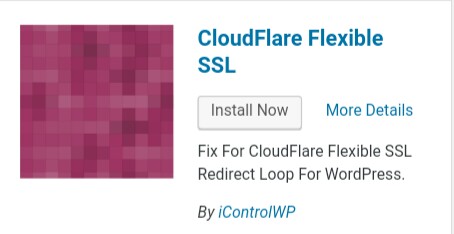 install cloudflare flexible ssl plugin
