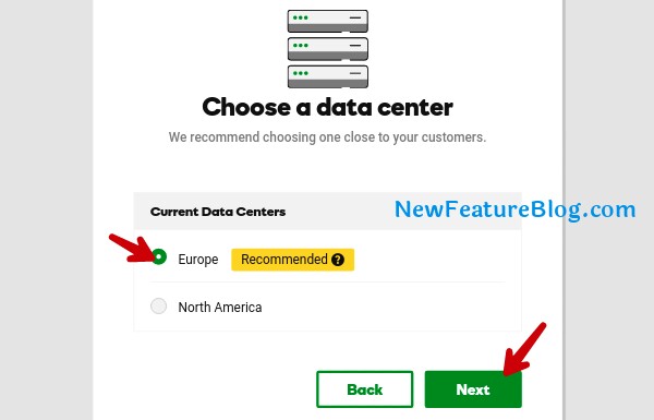choose hosting data center Europe