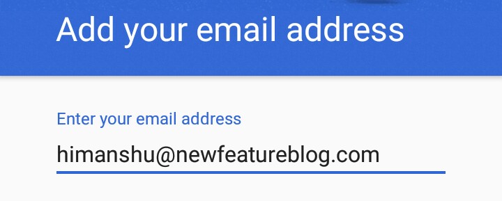 enter your custom email address